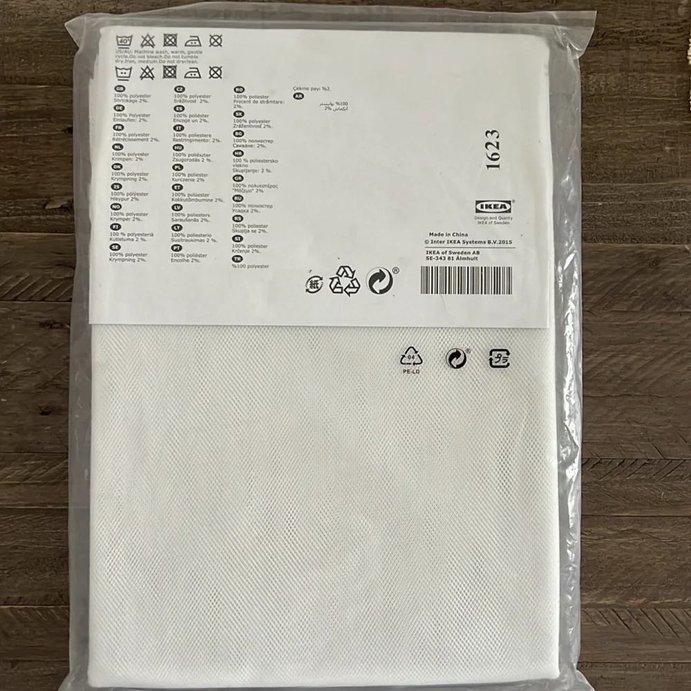 IKEA Lill Sheer Mesh Curtain Panels